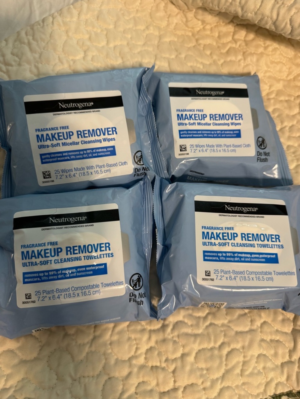 Neutrogena Fragrance-Free Makeup Remover Wipes